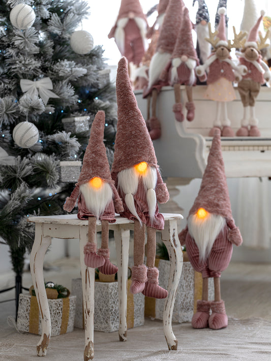 Pink ülő manó 35cm